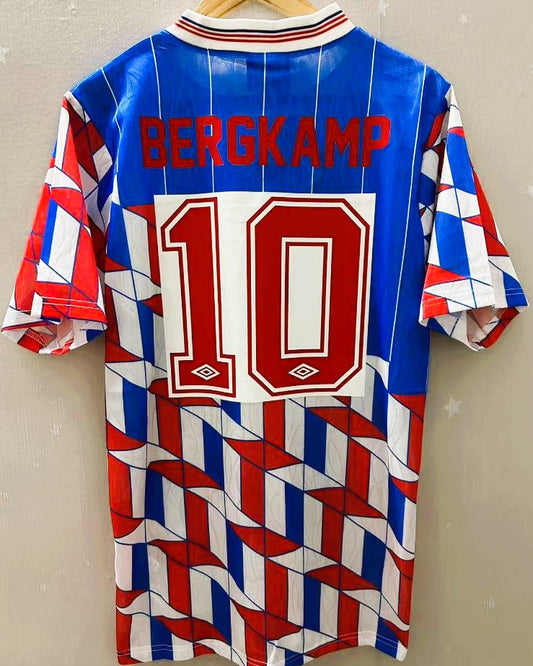 Camiseta Retro BERGKAMP DENNIS 1990-91 Ajax