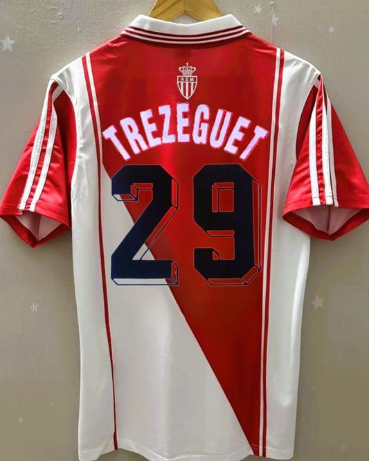 Camiseta Retro TREZEGUET DAVID 1997-98 Monaco