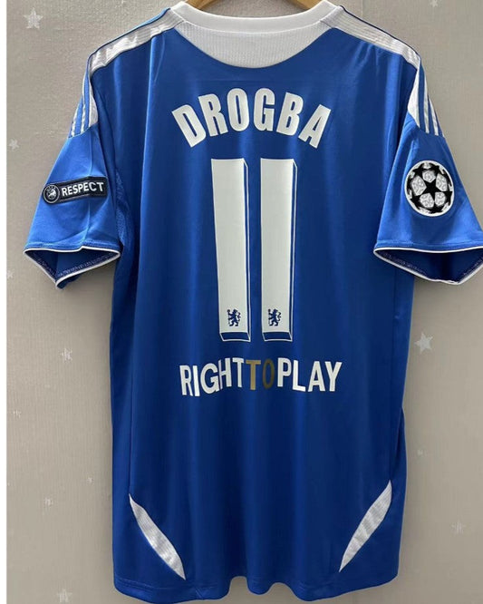Camiseta Retro DROGBA DIDIER 2011-12 Chelsea