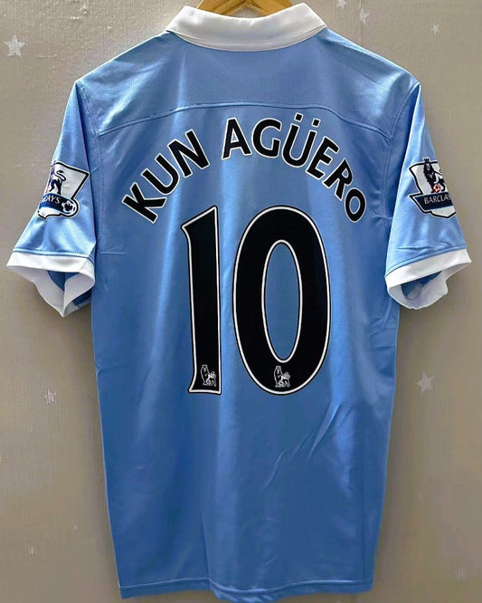 Camiseta Retro AGUERO KUN 2015-16 Manchester City