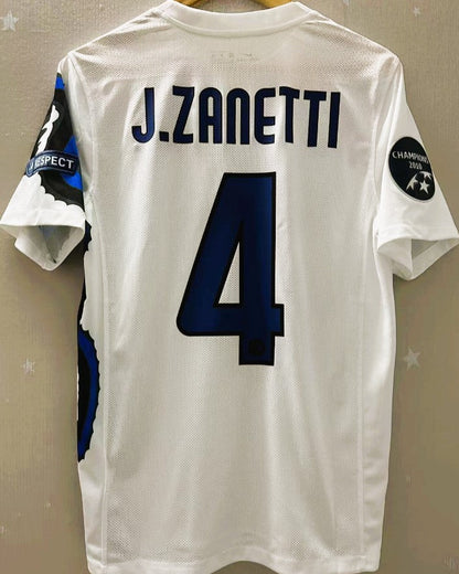 Camiseta Retro ZANETTI JAVIER 2010-11 Inter de Milan