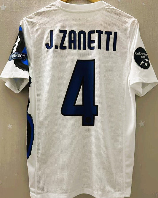 Camiseta Retro ZANETTI JAVIER 2010-11 Inter de Milan