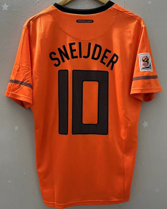 Camiseta Retro SNEIJDER WESLEY 2010-11 Holanda
