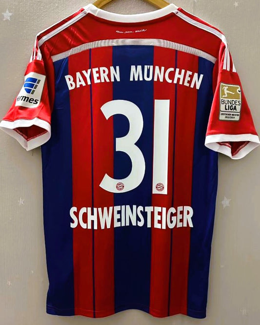 Camiseta Retro SCHWEINSTEIGER BASTIAN 2014-15 Bayern Munich