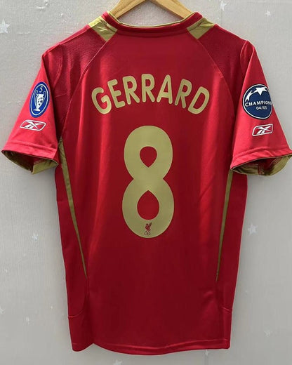 Camiseta Retro GERRARD STEVEN 2005-06 Liverpool
