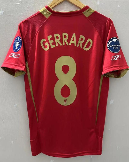Camiseta Retro GERRARD STEVEN 2005-06 Liverpool