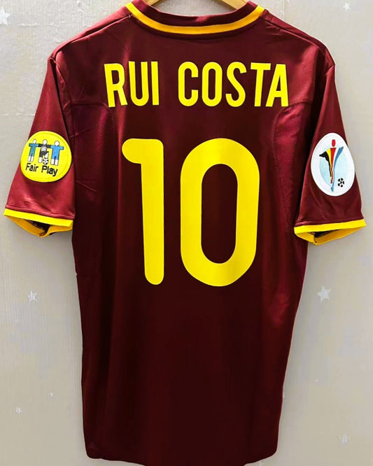 Camiseta Retro RUI COSTA MANUEL 2000-01 Portugal