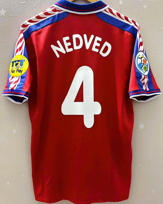 Camiseta Retro NEDVED PAVEL 1996-97 Republica Checa