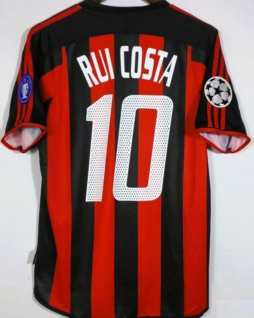 Camiseta Retro RUI COSTA MANUEL 2003-04 AC Milan