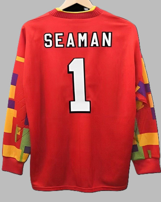 Camiseta Retro SEAMAN DAVID 1996-97 Inglaterra