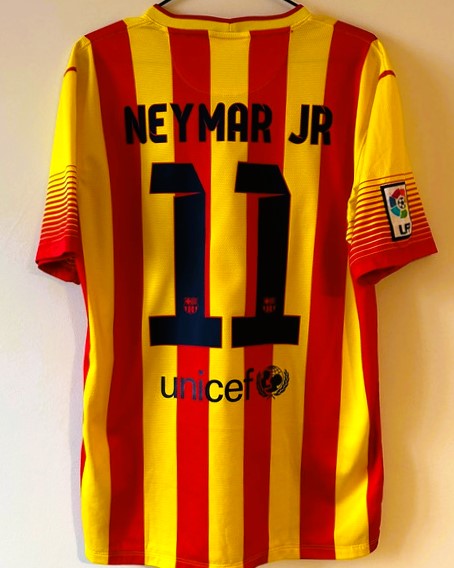 Camiseta Retro NEYMAR Jr 2013-14 Barcelona