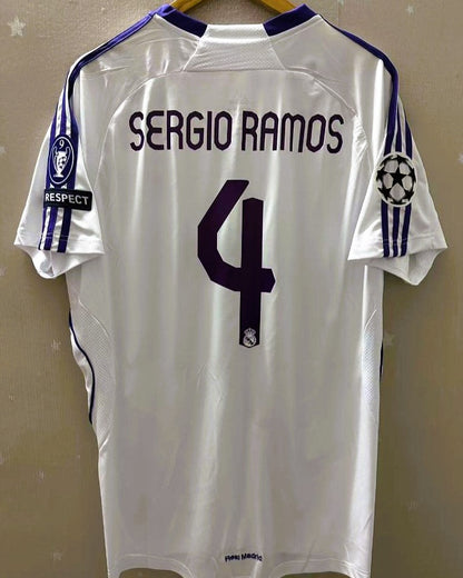 Camiseta Retro RAMOS SERGIO 2007-08 Real Madrid