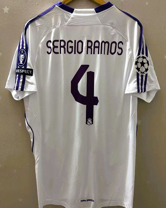 Camiseta Retro RAMOS SERGIO 2007-08 Real Madrid