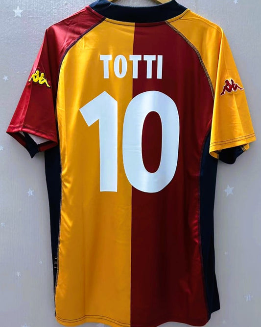 Camiseta Retro TOTTI FRANCESCO 2001-02 Roma