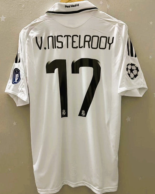 Camiseta Retro VAN NISTELROOY RUUD 2008-09 Real Madrid