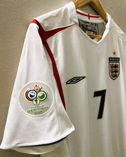 Camiseta Retro BECKHAM DAVID 2006-07 Inglaterra