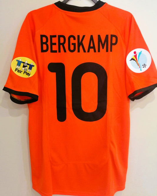 Camiseta Retro BERGKAMP DENNIS 2000-01 Holanda