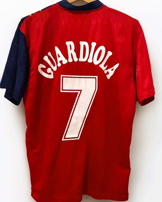 Camiseta Retro GUARDIOLA PEP 1996-97 España