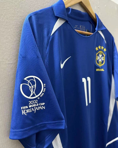 Camiseta Retro RONALDINHO 2002-03 Brasil