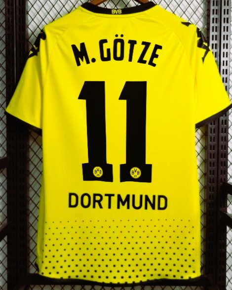 Camiseta Retro GOTZE MARIO 2011-12 Borussia Dortmund
