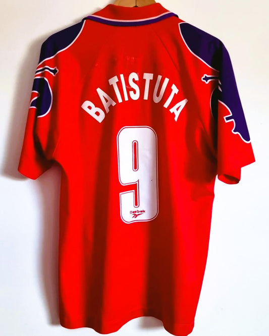 Camiseta Retro BATISTUTA GABRIEL OMAR 1995-96 Fiorentina