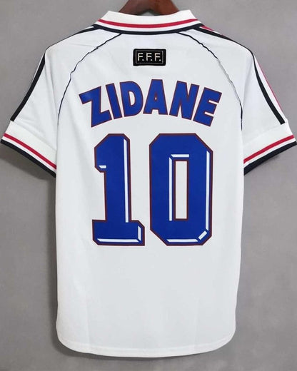 Camiseta Retro ZIDANE ZINEDINE 1998-99 Francia