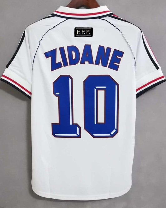 Camiseta Retro ZIDANE ZINEDINE 1998-99 Francia