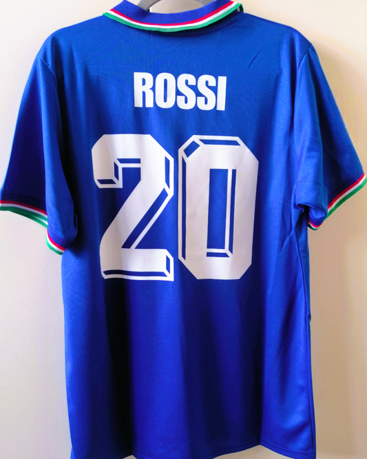 Camiseta Retro ROSSI PAOLO 1982-83 Italia
