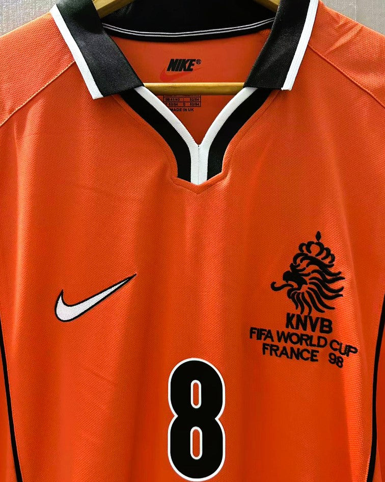 Camiseta Retro BERGKAMP DENNIS 1998-99 Holanda