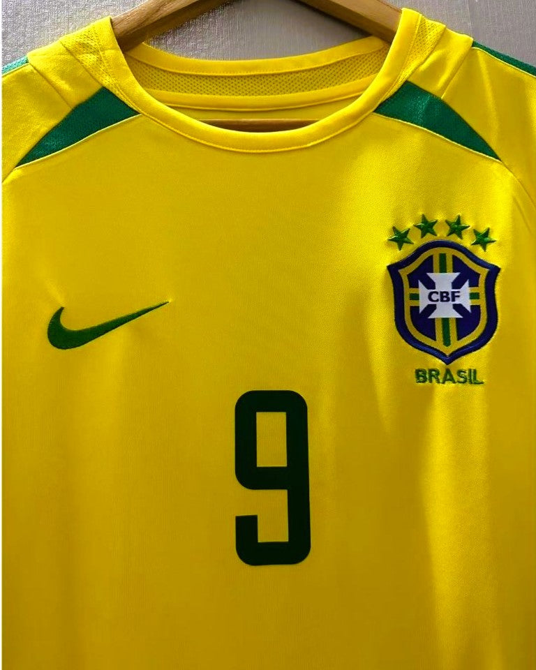 Camiseta Retro RONALDO 2002-03 Brasil