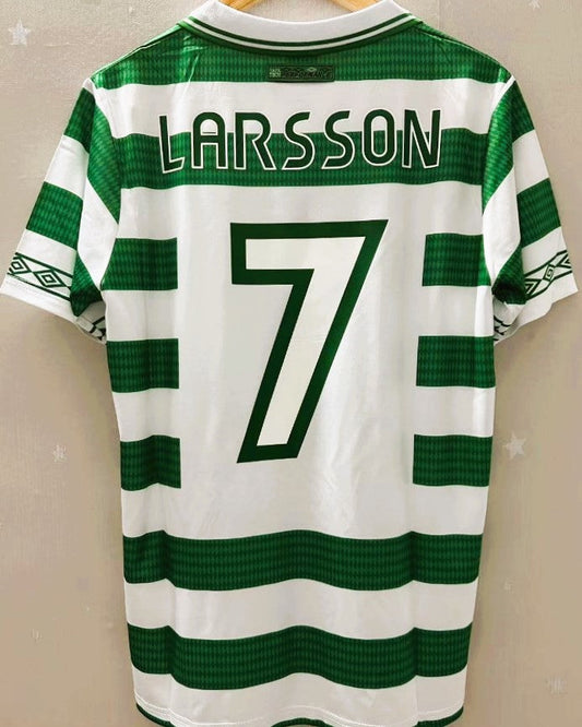 Camiseta Retro LARSSON HENRIK 1998-99 Celtic