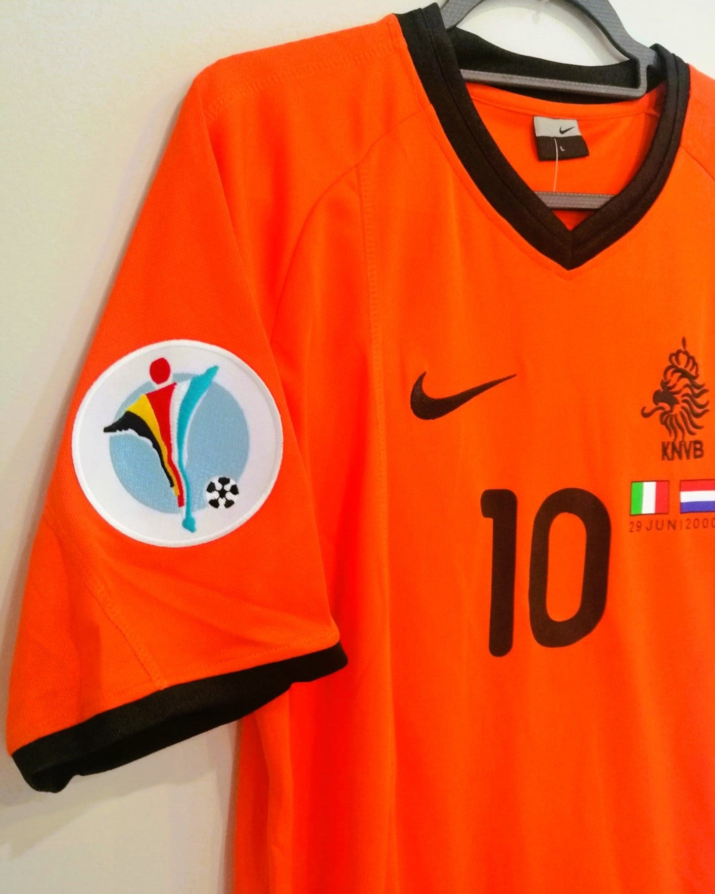 Camiseta Retro BERGKAMP DENNIS 2000-01 Holanda