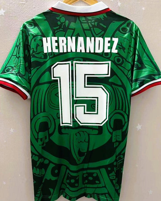 Camiseta Retro HERNANDEZ LUIS 1998-99 Mexico
