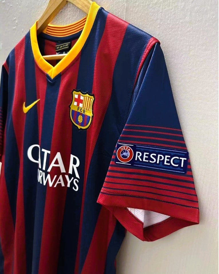 Camiseta Retro INIESTA ANDRES 2013-14 Barcelona