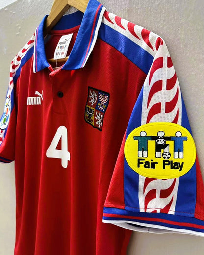 Camiseta Retro NEDVED PAVEL 1996-97 Republica Checa