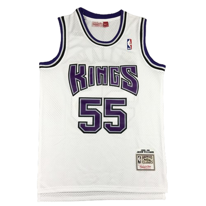 Camiseta Sacramento Kings - Retro 1998/1999 vista sobre fondo blanco