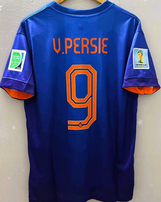 Camiseta Retro VAN PERSIE ROBIN 2014-15 Holanda