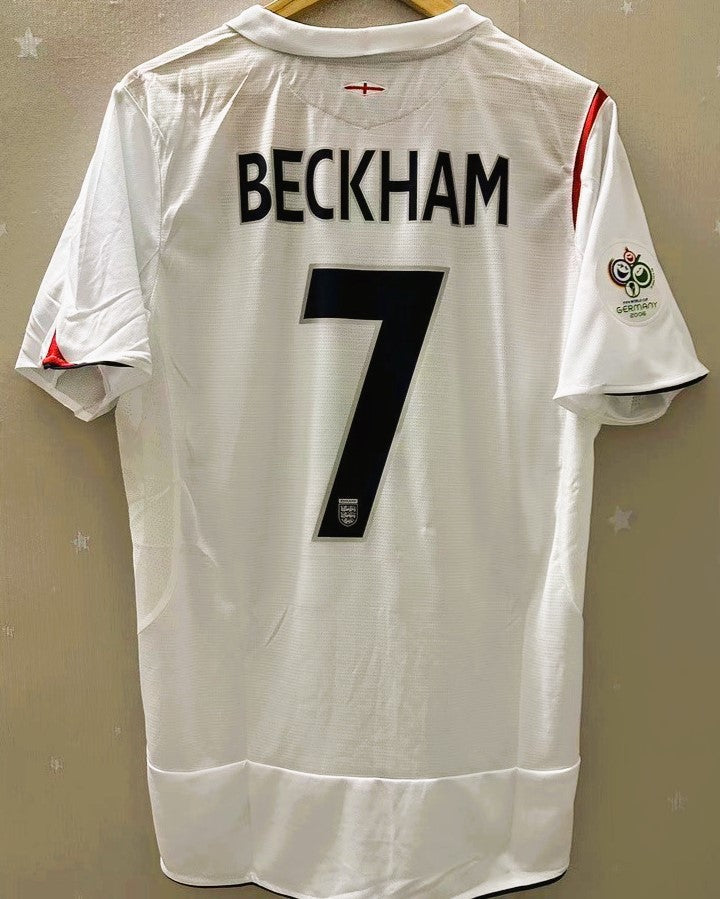 Camiseta Retro BECKHAM DAVID 2006-07 Inglaterra