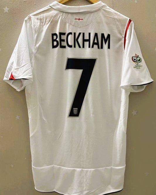 Camiseta Retro BECKHAM DAVID 2006-07 Inglaterra