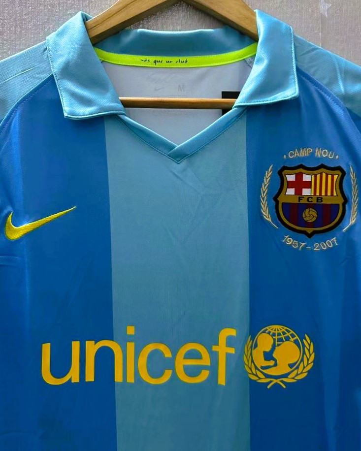 Camiseta Retro RONALDINHO 2007-08 Barcelona