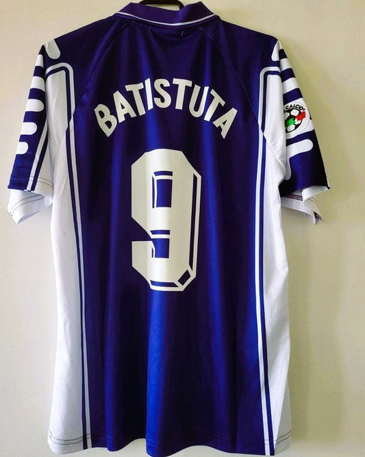 Camiseta Retro BATISTUTA GABRIEL OMAR 1999-00 Fiorentina