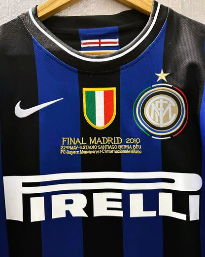 Camiseta Retro ZANETTI JAVIER 2009-10 Inter de Milan