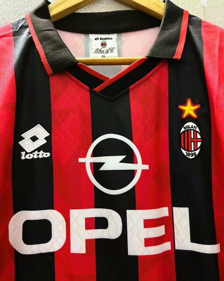 Camiseta Retro BARESI FRANCO 1995-96 AC Milan