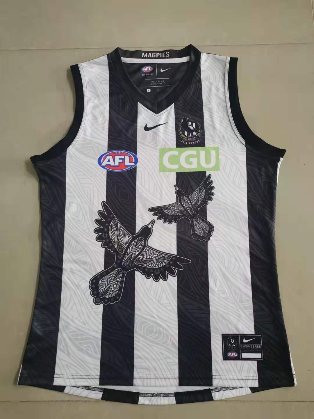 Musculosa AFL Collingwood Magpies