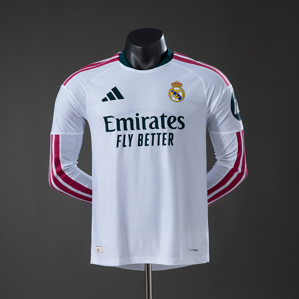 Camiseta Real Madrid 2026/27 – Primera Equipación Versión Jugador Manga Larga