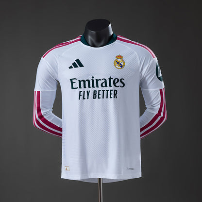 Camiseta Real Madrid 2026/27 – Primera Equipación Versión Jugador Manga Larga