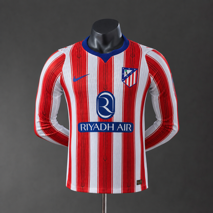 Camiseta Atlético de Madrid 2026/27 – Primera Equipación Versión Jugador Manga Larga