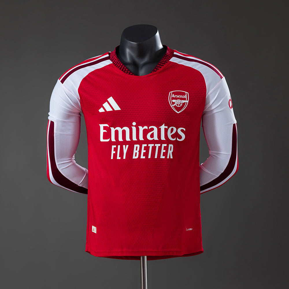 Camiseta Arsenal 2026/27 – Primera Equipación Versión Jugador Manga Larga