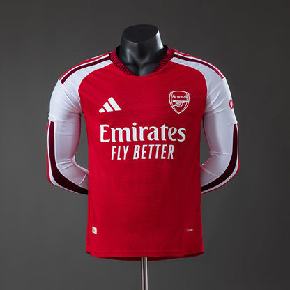 Camiseta Arsenal 2026/27 – Primera Equipación Versión Jugador Manga Larga
