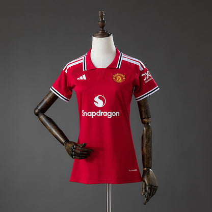 Camiseta Manchester United 2026/27 – Primera Equipación Versión Mujer